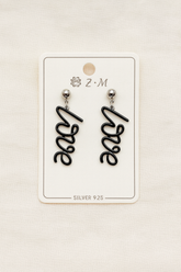LOVE Earrings
